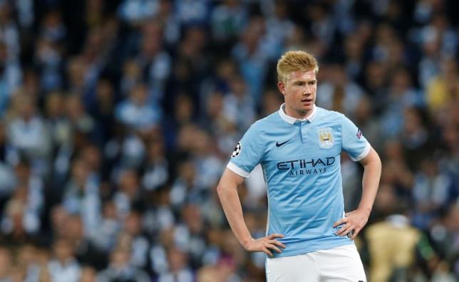 Football - Manchester City v Juventus - UEFA Champions League Group Stage - Group D - Etihad Stadium, Manchester, England - 15/9/15 Manchester City's Kevin De Bruyne looks dejected. Action Images via Reuters / Carl Recine