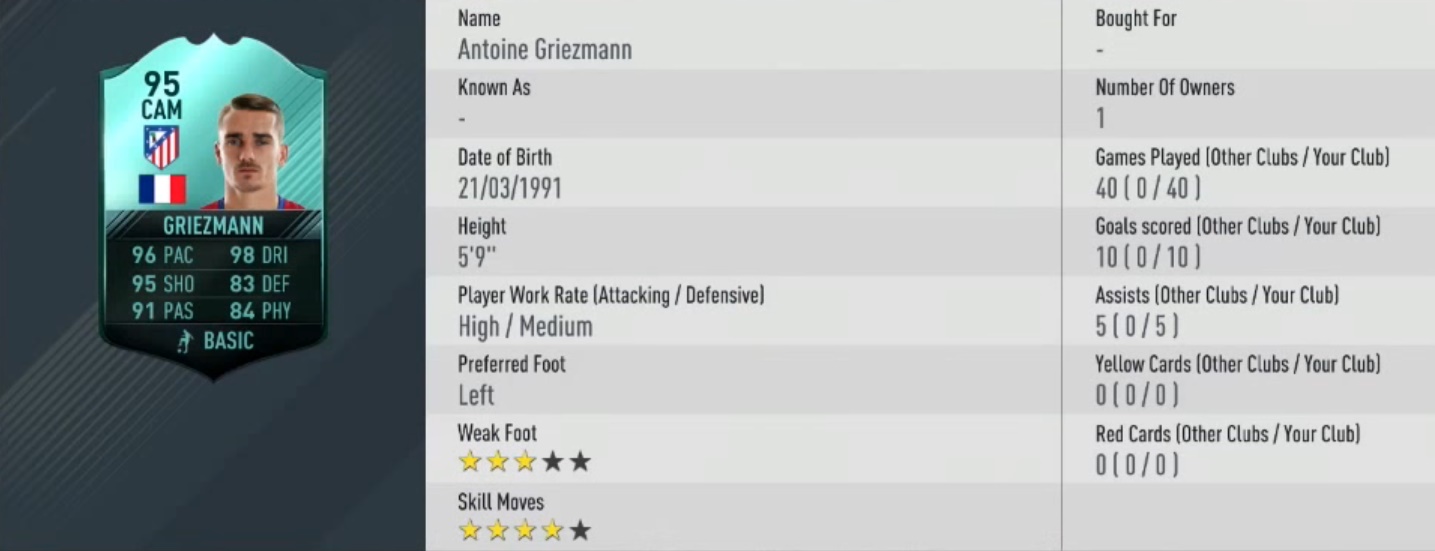 griezmann pro player